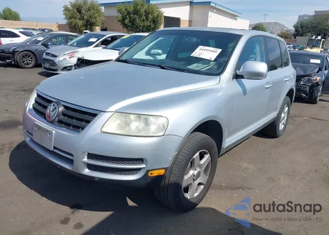 2005 Volkswagen Touareg V6 из США, поврежденный, VIN WVGBG77L95D007750